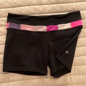 Reversible lululemon bike shorts